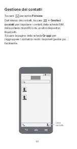 Preview for 92 page of Huawei ascend y350 Quick Start Manual