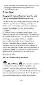 Preview for 140 page of Huawei ascend y350 Quick Start Manual