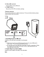 Предварительный просмотр 6 страницы Huawei B618 Quick Start Manual