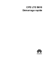 Предварительный просмотр 13 страницы Huawei B618 Quick Start Manual