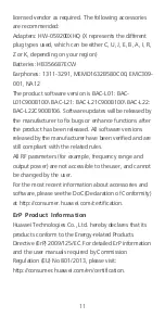 Preview for 12 page of Huawei BAC-L01 Quick Start Manual