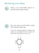 Preview for 8 page of Huawei Band Manual