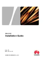 Huawei BBU3900 Installation Manual preview