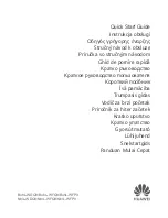 Preview for 1 page of Huawei BohL-WDQ9 Quick Start Manual