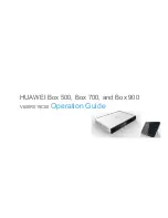Huawei Box 500 Operation Manual preview