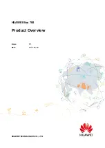 Предварительный просмотр 1 страницы Huawei Box 700 Product Overview