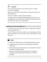 Preview for 19 page of Huawei C2201 User Manual