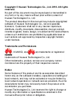 Preview for 3 page of Huawei C2831 User Manual