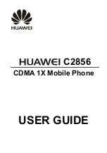 Preview for 1 page of Huawei C2856 User Manual