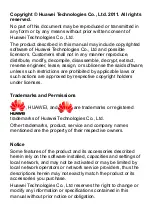 Preview for 3 page of Huawei C2856 User Manual