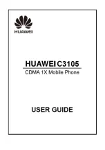 Preview for 1 page of Huawei C3105 User Manual