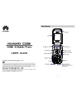 Preview for 1 page of Huawei c3308 User Manual