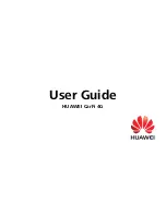 Предварительный просмотр 1 страницы Huawei CarFi 4G User Manual