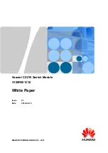 Предварительный просмотр 1 страницы Huawei CX210 White Paper