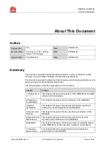 Preview for 3 page of Huawei DBS3900 V300R008 Product Description