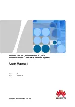 Huawei DBU20B-N12A3 User Manual preview