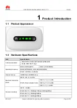 Preview for 5 page of Huawei E5331 Maintenance Manual