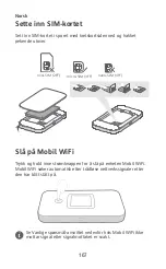 Preview for 171 page of Huawei E5785-330 Quick Start Manual