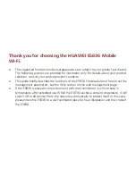 Huawei E5836 Manual preview