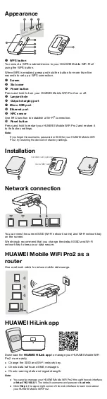 Предварительный просмотр 2 страницы Huawei E5885Ls-93a Quick Start Manual