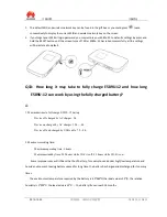 Предварительный просмотр 13 страницы Huawei E589U-12 Faq