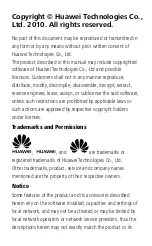 Huawei EC150 User Manual preview