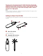 Preview for 3 page of Huawei EC168 Getting To Know Manual