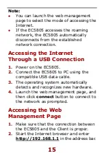 Preview for 17 page of Huawei EC5805 User Manual