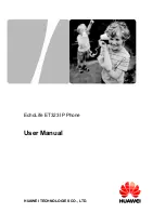 Huawei EchoLife ET323 User Manual preview