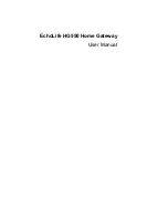 Huawei EchoLife HG550 User Manual preview