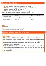 Preview for 4 page of Huawei EchoLife HG8247 Quick Start Manual