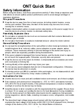 Preview for 1 page of Huawei EG8040 Series Quick Start Manual