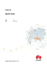 Preview for 1 page of Huawei EG8247H5 Quick Start Manual