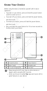 Предварительный просмотр 2 страницы Huawei ELE-L04m Quick Start Manual