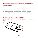 Preview for 4 page of Huawei EM660 Manual