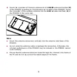 Предварительный просмотр 9 страницы Huawei EM660C EVDO Manual