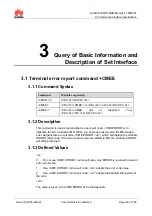 Preview for 30 page of Huawei EM770W At Command Interface Specification