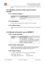 Preview for 43 page of Huawei EM770W At Command Interface Specification