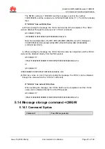 Предварительный просмотр 85 страницы Huawei EM770W At Command Interface Specification