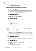 Preview for 123 page of Huawei EM770W At Command Interface Specification