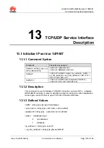 Preview for 134 page of Huawei EM770W At Command Interface Specification