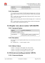 Preview for 139 page of Huawei EM770W At Command Interface Specification