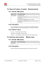 Preview for 155 page of Huawei EM770W At Command Interface Specification