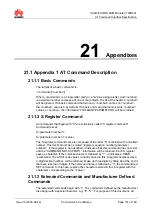 Preview for 161 page of Huawei EM770W At Command Interface Specification