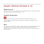 Huawei EM820U Manual preview