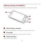 Preview for 4 page of Huawei EM820U Manual