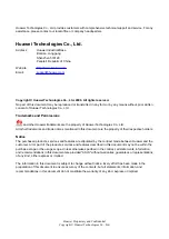 Preview for 2 page of Huawei EMU User Manual