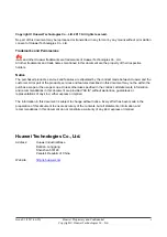 Preview for 2 page of Huawei eSpace 7910 User Manual