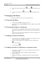 Preview for 77 page of Huawei eSpace 8850 User Manual
