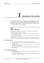 Preview for 8 page of Huawei eSpace IPC1201-VR Installation Manual